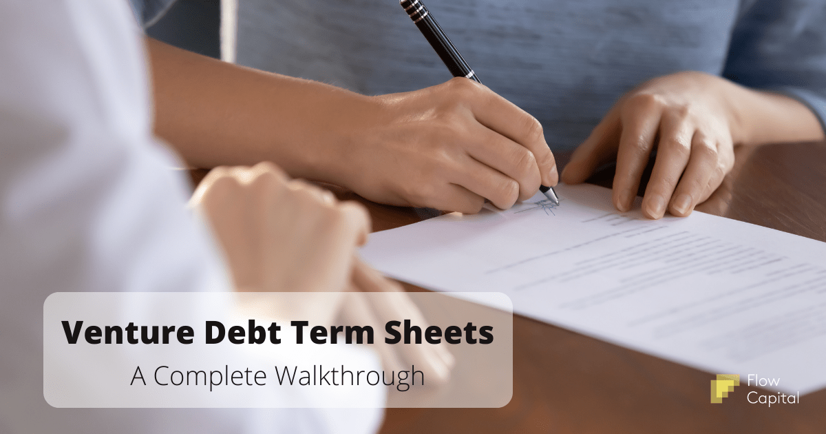 Venture Debt Term Sheet